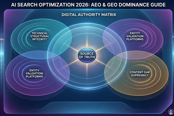 The four pillars of AI for Small Business growth in 2026: Technical Integrity, Entity Validation, Content Gap, and Topical Authority, as architected by Incognito Worldwide.