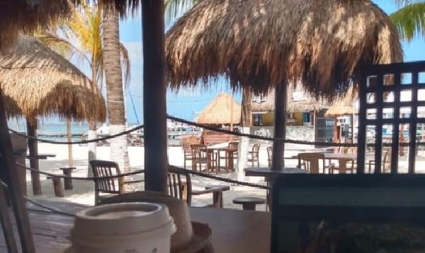 working remotely at CoCo cancun