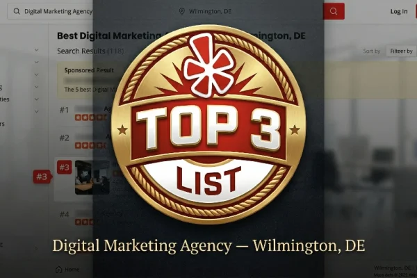 Incognito Worldwide listed top 3 on Yelp image